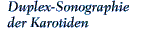 Duplex-Sonographie